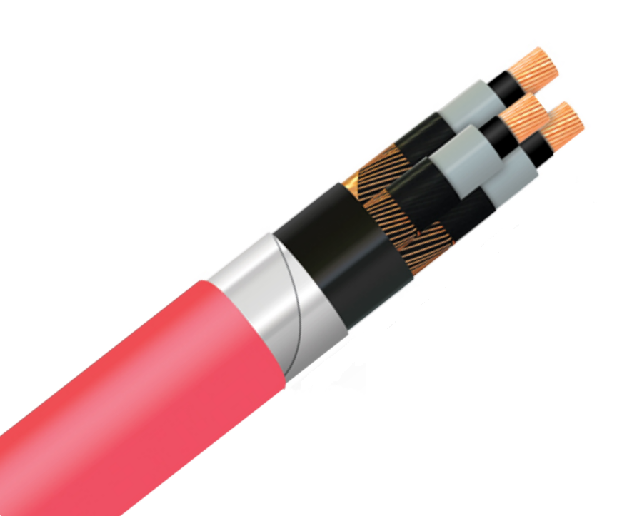 Cws Cable Types Cu/XLPE/CTS(CWS)/STA/PVC Medium Voltage Cable